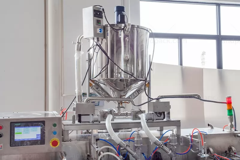 automatic stand up pouch packing machine
