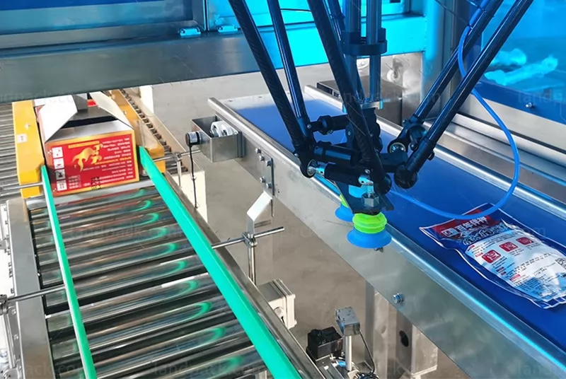 case packing line