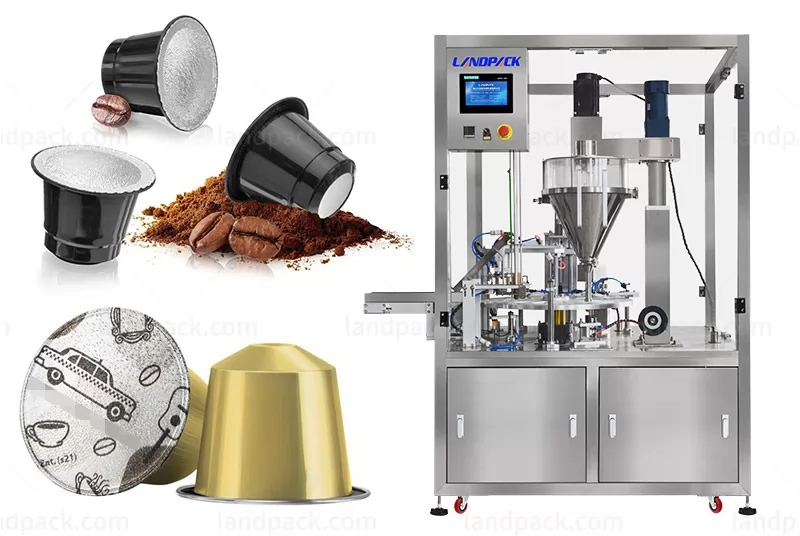 Automatic Coffee Capsules Filling Sealing Machine