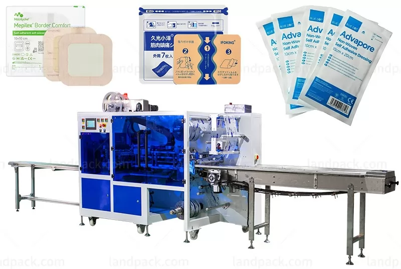 Automatic Four Side Sealing Packing Machine With Double Channel