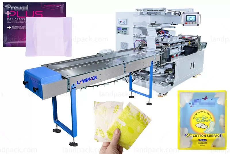 Fully Automatic 4 Side Sealing Packing Machine For Medical Dressing
