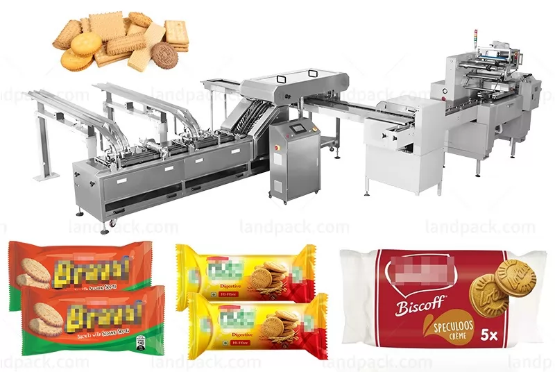 automatic biscuit packing machine automatic biscuit packing machine
