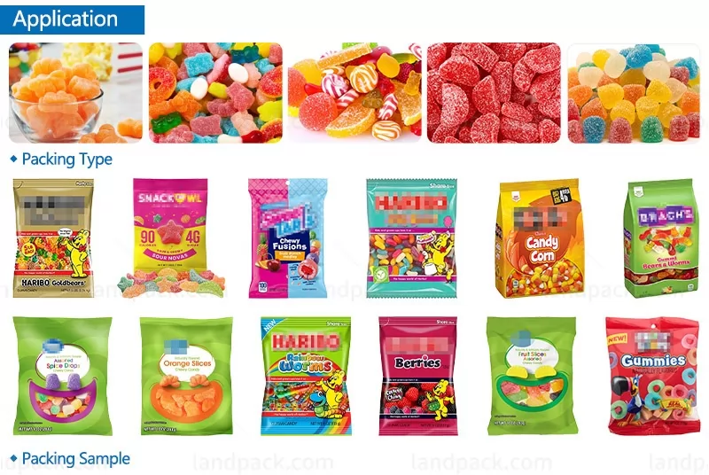 gummy bear packaging machine