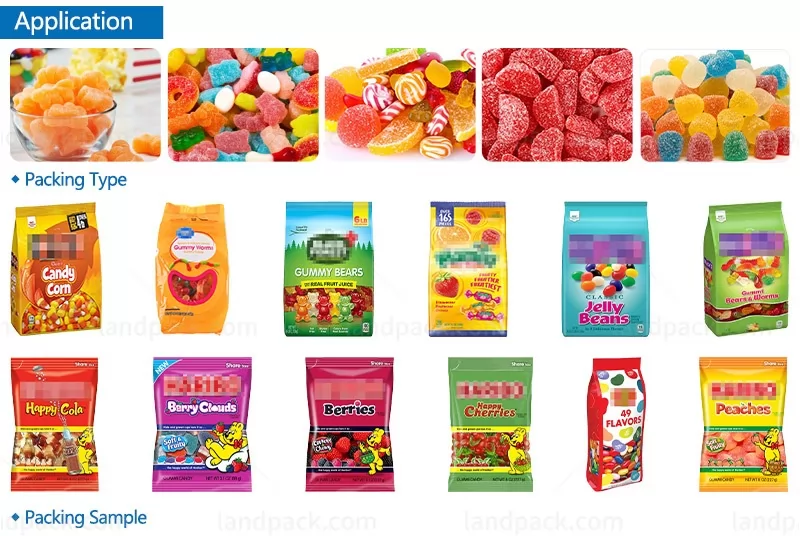gummy bear packaging machine