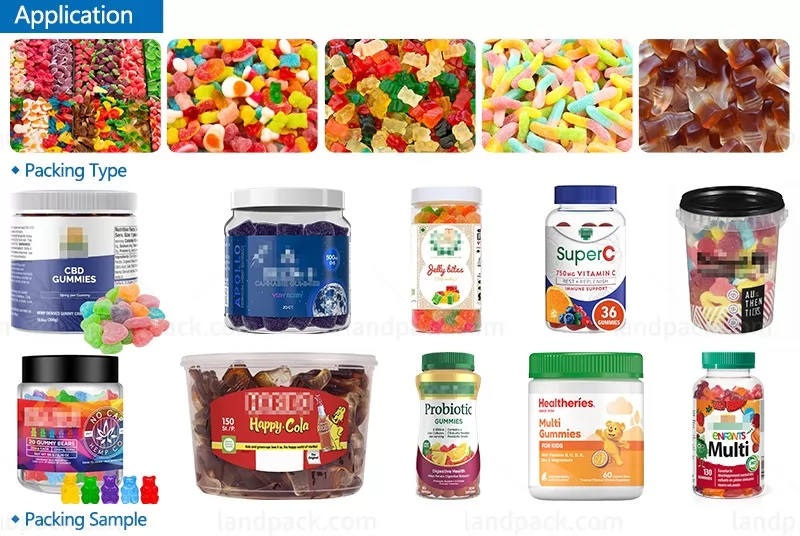 gummy bear filling machine
