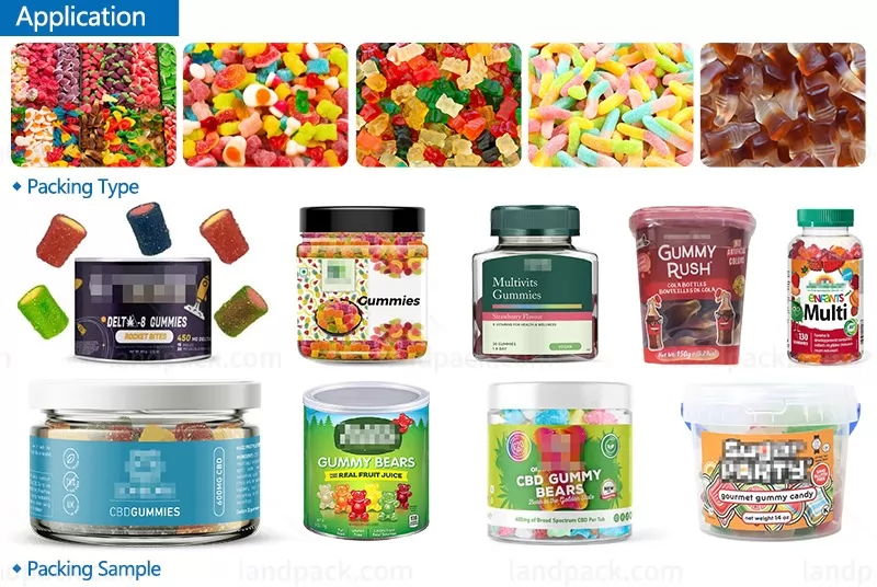 gummy filling machine gummy filling machine