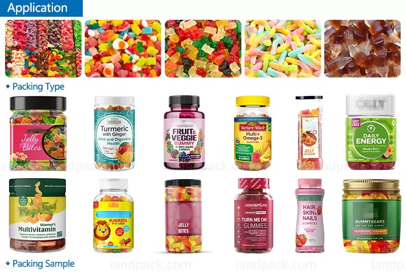 gummy filling machine gummy filling machine