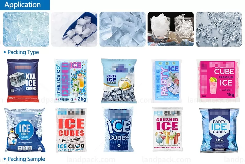 ice cube packaging machine ice cube packaging machine