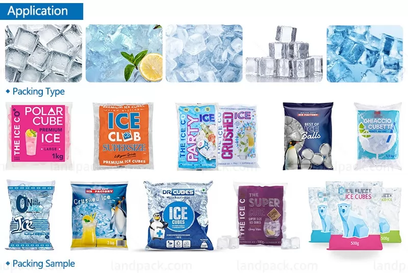 ice cube packaging machine ice cube packaging machine