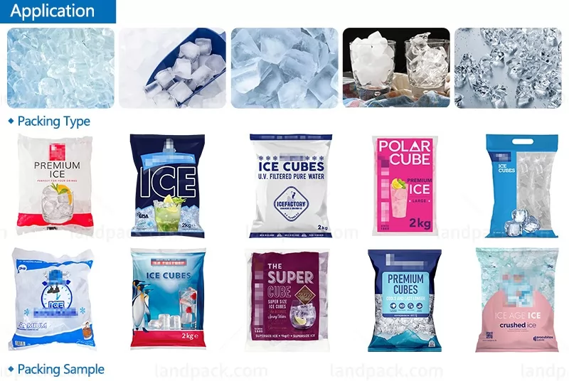ice cube packaging machine ice cube packaging machine