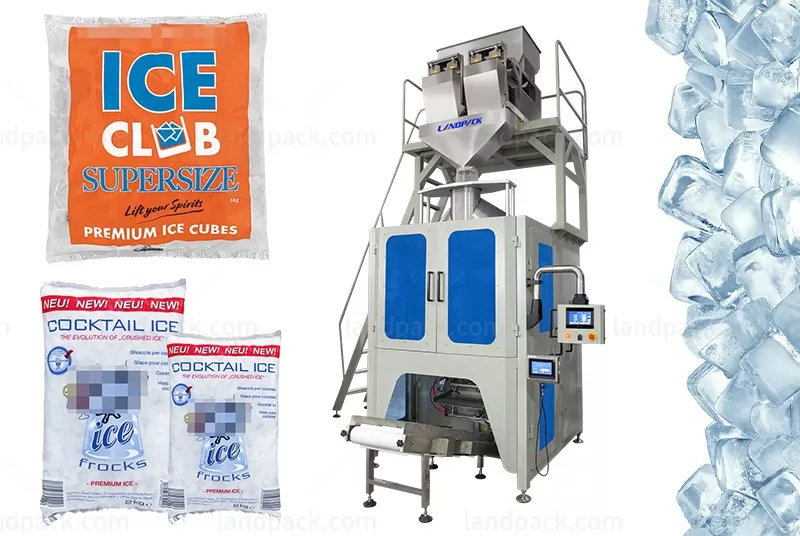 Automatic Ice Tube Packaging Packing Machine for 1-5-8kg Ice Tube