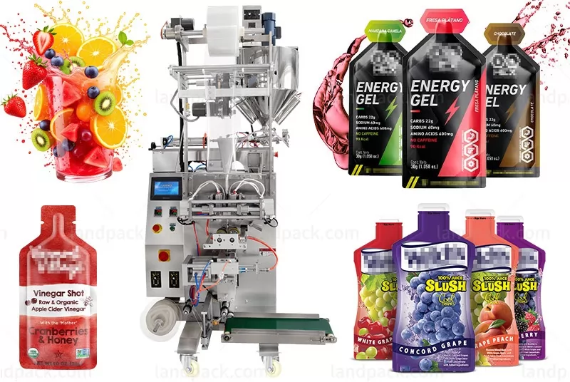Automatic Custom Bottle Shaped Sachet Liquid Packaging Machine