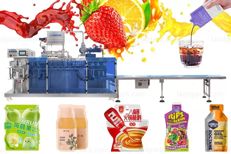 High Speed Juice Shape Pouch Packing Machine, Juice Premede Pouch Packing Machine