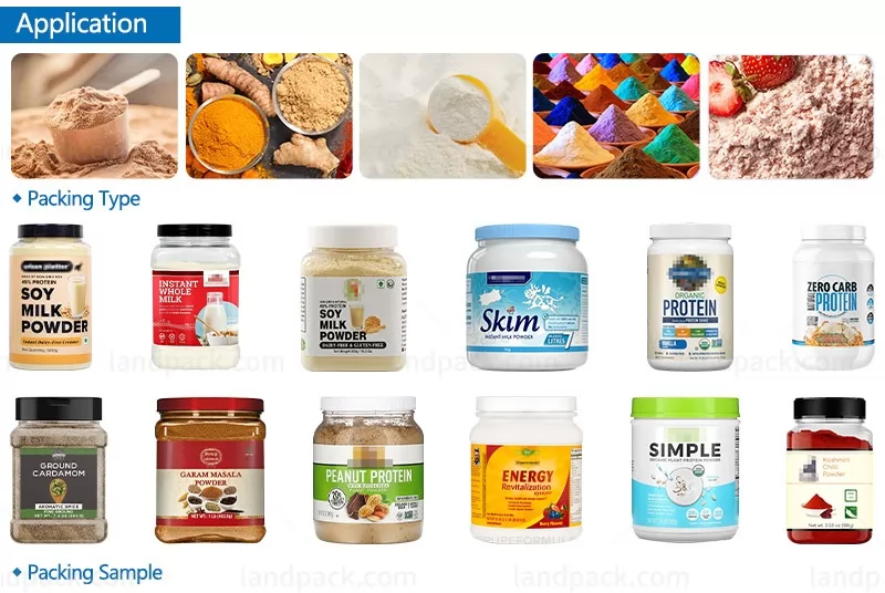 powder filling line powder filling line