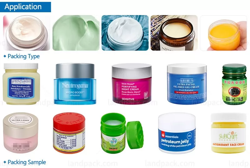 cream lotion filling machine