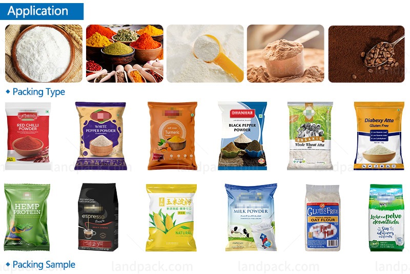 automatic flour packing machine automatic flour packing machine