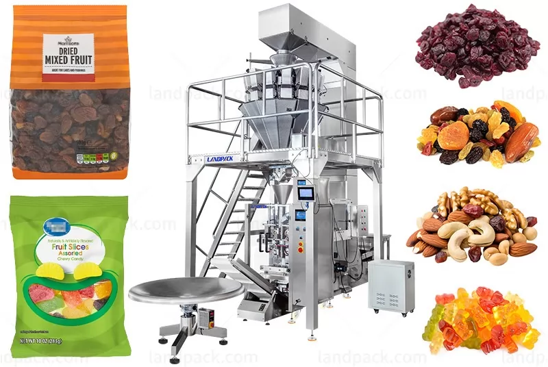 Automatic Dry Fruit Raisin Packing Machine Vffs Packaging Machine