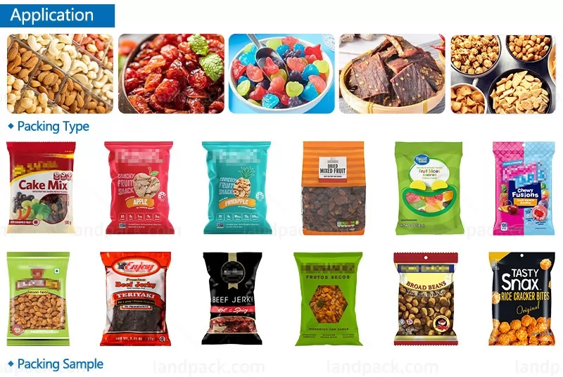 raisin packing machine