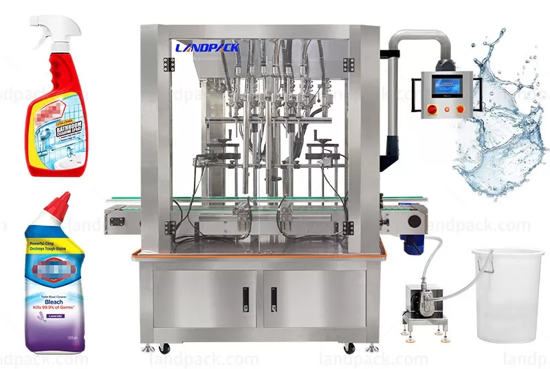 High Precision Corrosive Liquid & Sanitary Gel Bottle Filling Machine