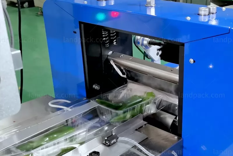 horizontal flow wrap machine