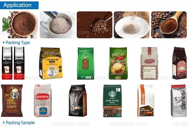 coffee powder packing machine coffee powder packing machine