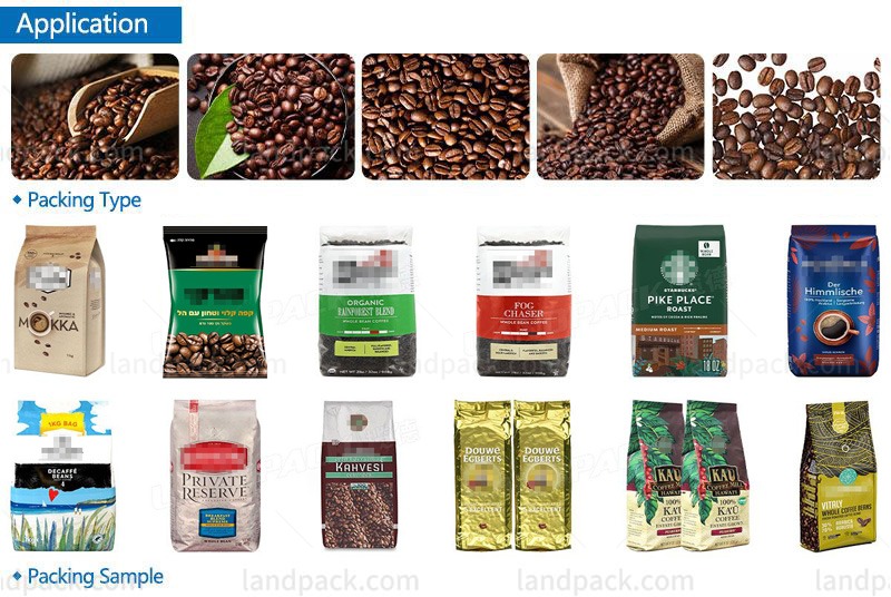 coffee bean packaging machine coffee bean packaging machine