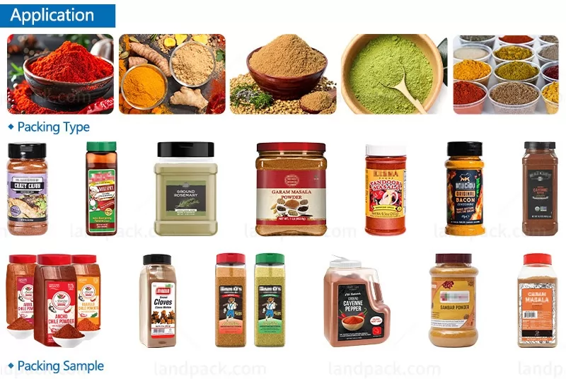 spice bottle filling machine spice bottle filling machine