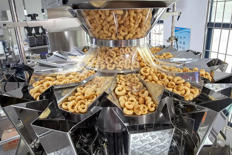 snacks packing machine snacks packing machine