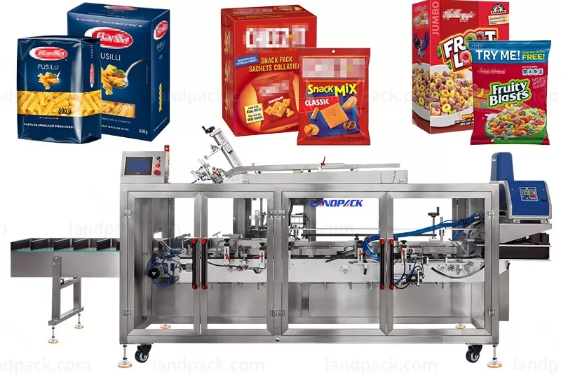 Automatic Horizontal Pouch Bag Sachet Stick Cartoning Machine