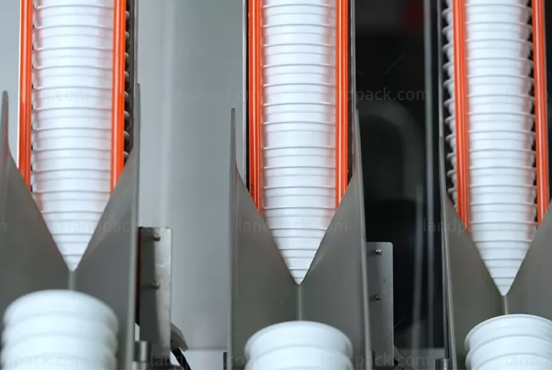 automatic cup filling and sealing machine
