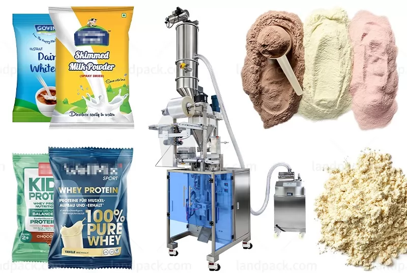 Automatic 100g-5kg Protect Powder Packaging Machine VFFS Machine