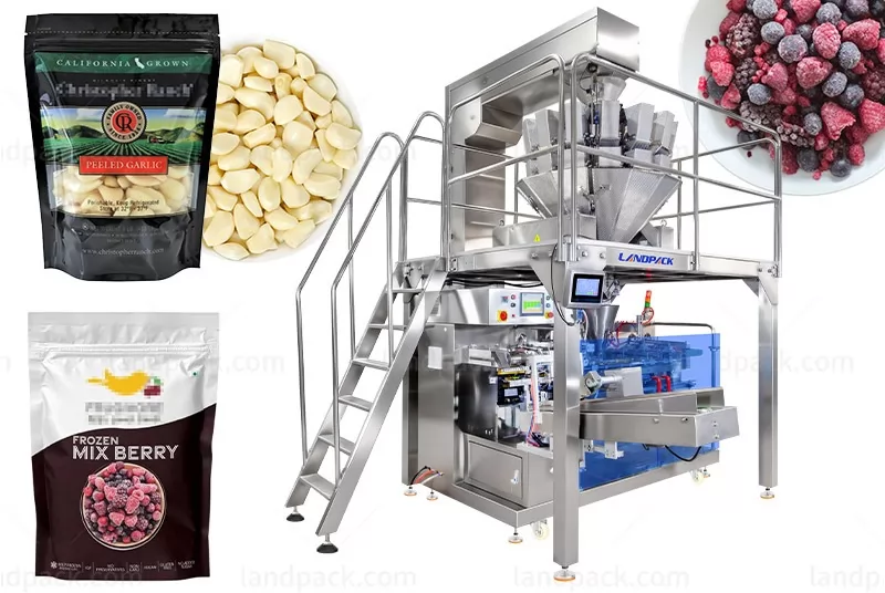 Automatic Garlic Packing Machine Horizontal Doypack Pouch Packaging Machine