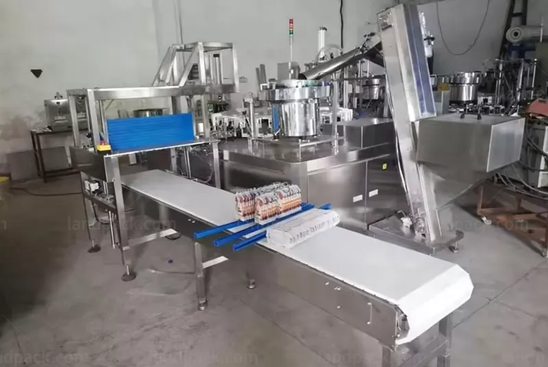 spout inserting machine