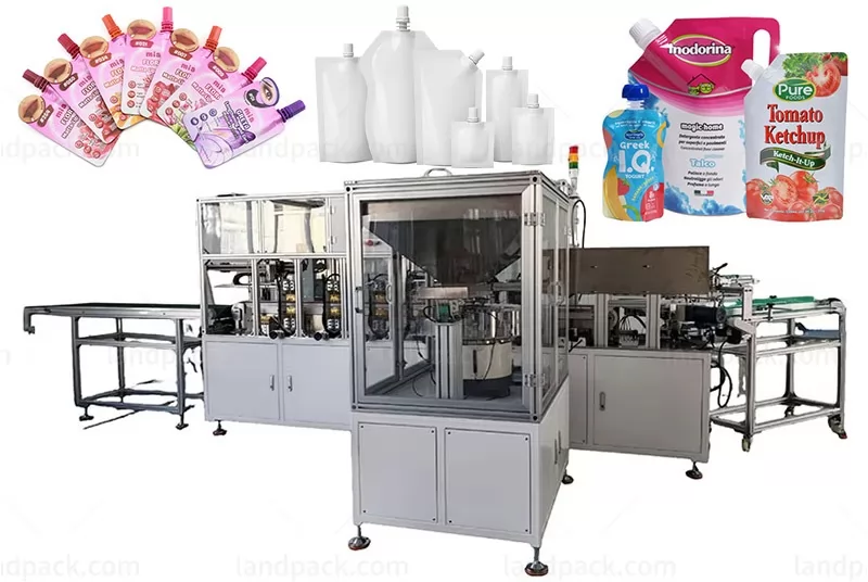 spout sealing machine spout sealing machine