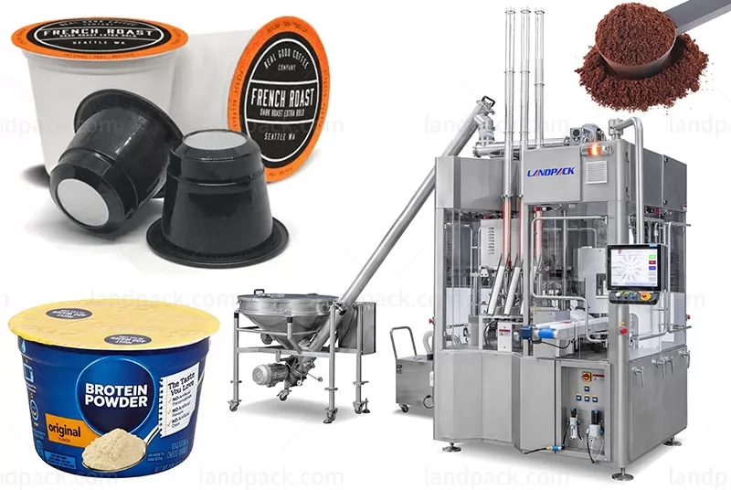 Rotary Cup Filling Machine Yogurt Jelly Cup Packing Machine
