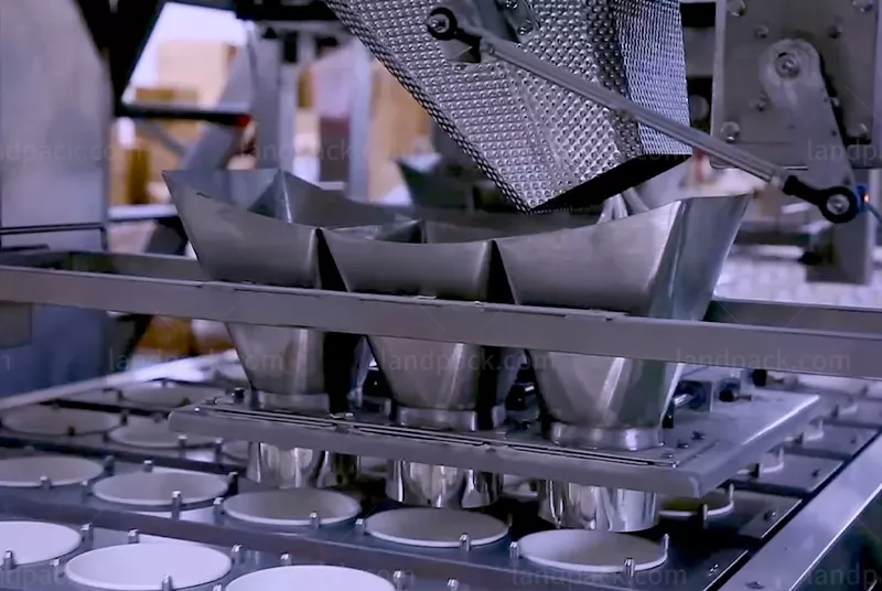automatic cup filling and sealing machine