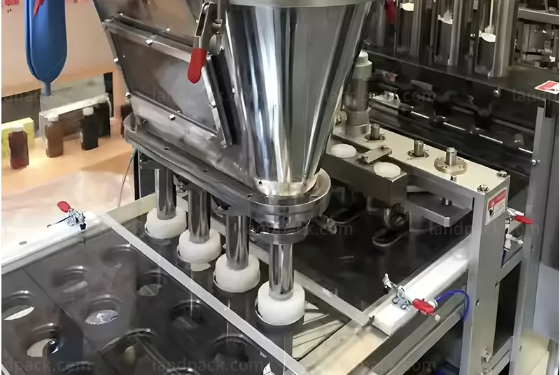 cup filling sealing machine