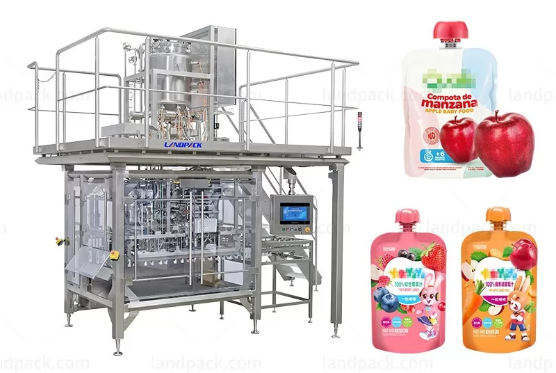 spout pouch filling machine