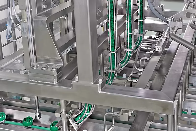 automatic spout pouch filling machine