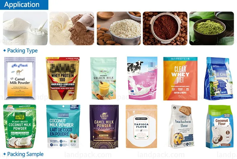 milk powder packaging machine milk powder packaging machine
