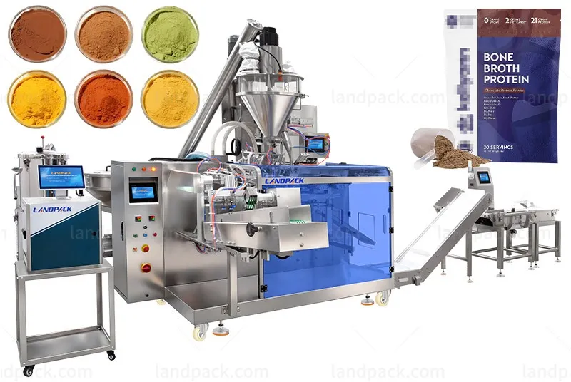 Automatic Protein Powder Packing Machine Horizontal Pouch Doypack Machine