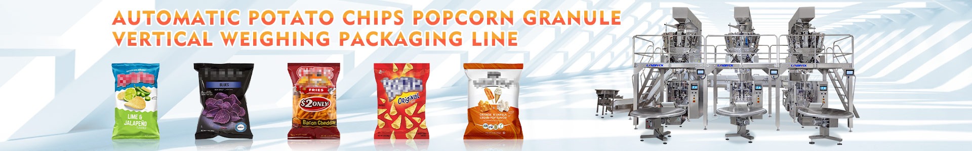 pouch packing line