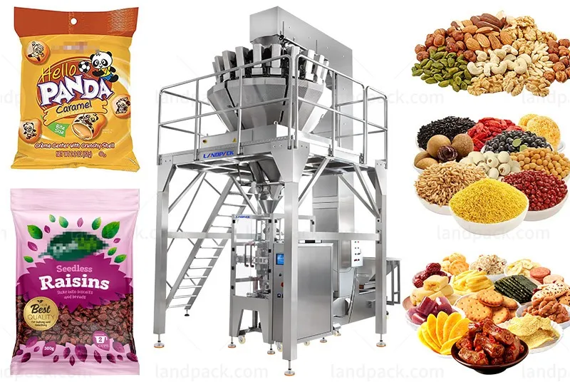 High Speed Automatic Granule Packing Machine Vertical Packaging Machine