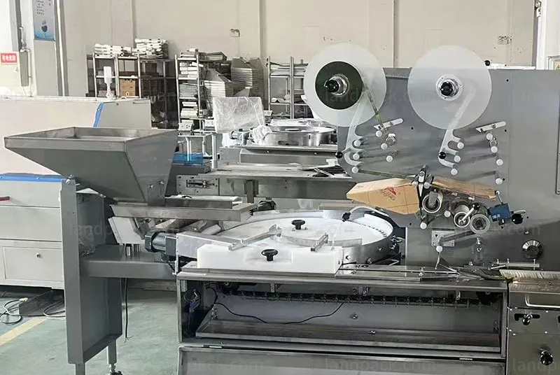 toffee wrapping machine