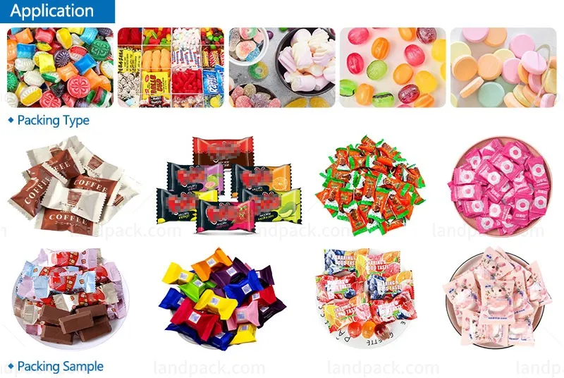 automatic candy wrapping machine