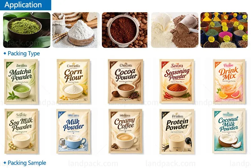 matcha tea powder packing machine suppliers