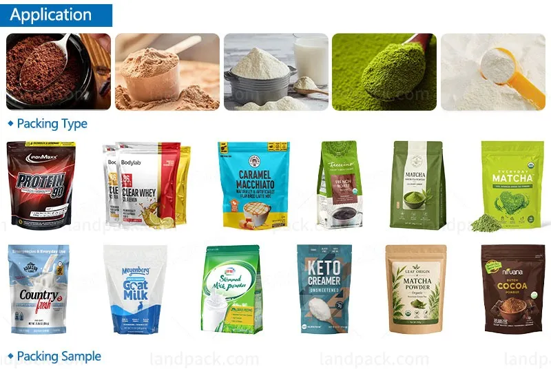 matcha tea powder packing machine