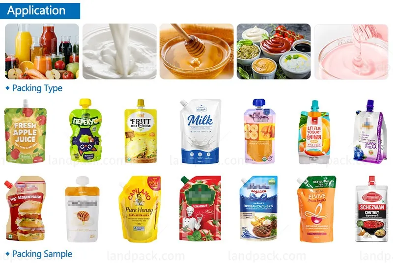 spout pouch filling capping machine spout pouch filling capping machine