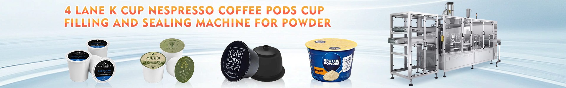 cup filling and sealing machine