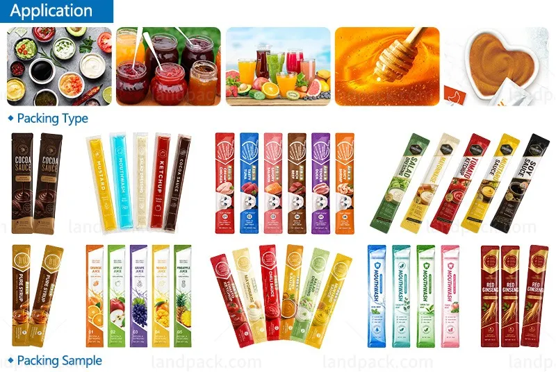 sauce sachet packing machine sauce sachet packing machine